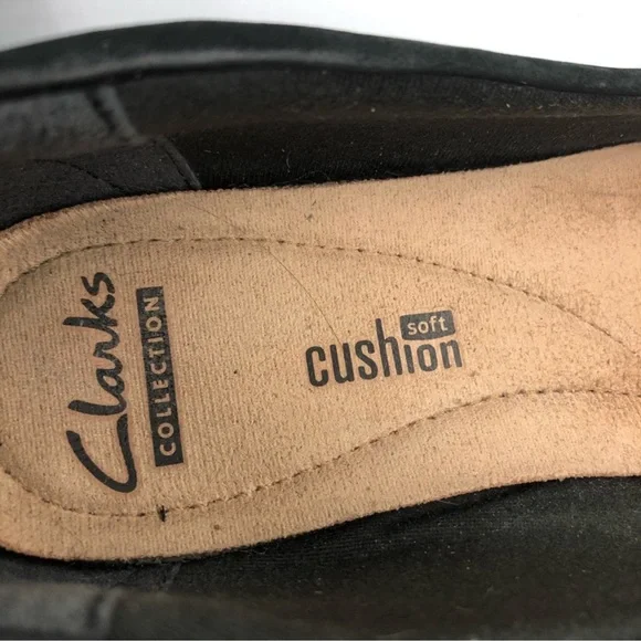 Clark’s Medora Nina Cushioned Ankle Strap Flats-8 - Picture 4 of 9